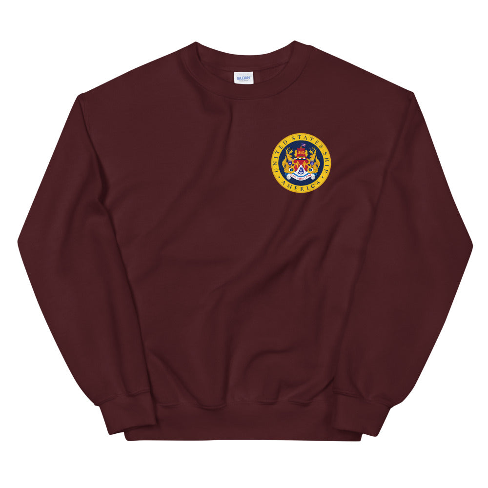 USS America (CV-66) 1982 Sweatshirt - FAMILY