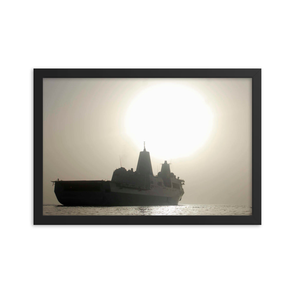 USS Mesa Verde (LPD-19) Framed Ship Photo