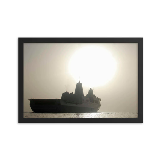 USS Mesa Verde (LPD-19) Framed Ship Photo