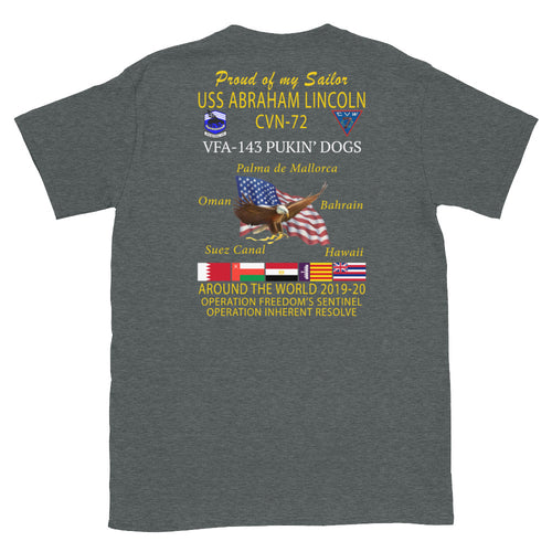 VFA-143 Pukin' Dogs 2019-20 Cruise Shirt - Family