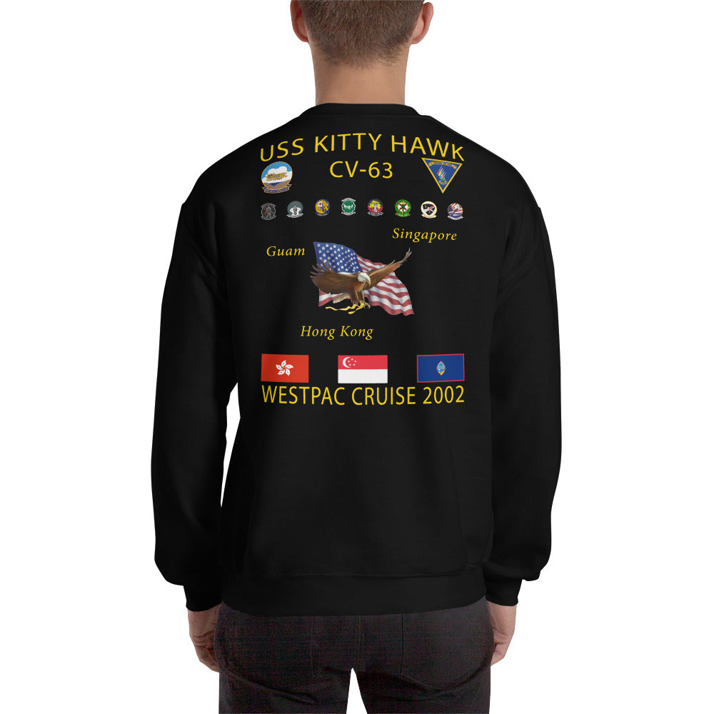 USS Kitty Hawk (CV-63) 2002 Cruise Sweatshirt