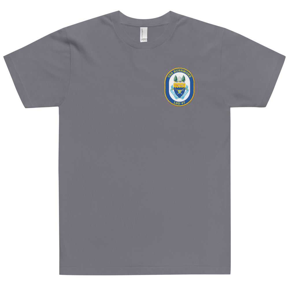 USS Rushmore (LSD-47) Ship's Crest Shirt