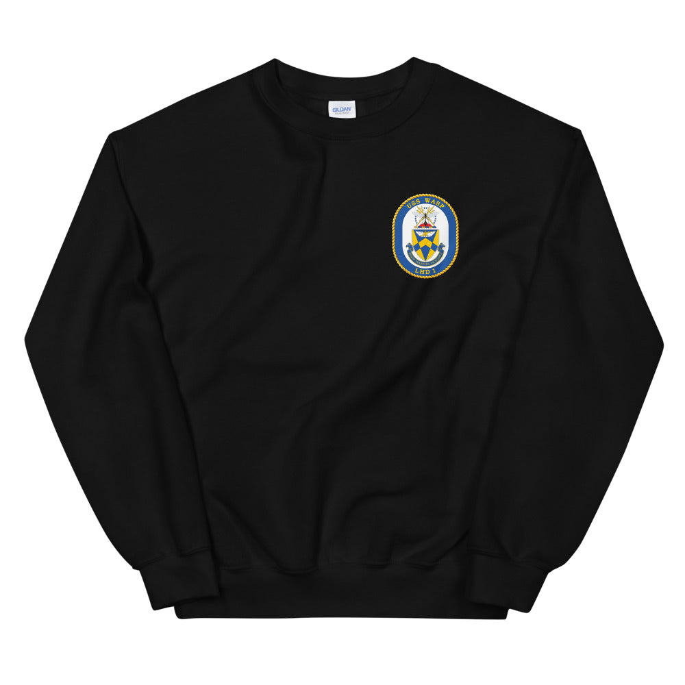 USS Wasp (LHD-1) Ship's Crest Sweatshirt