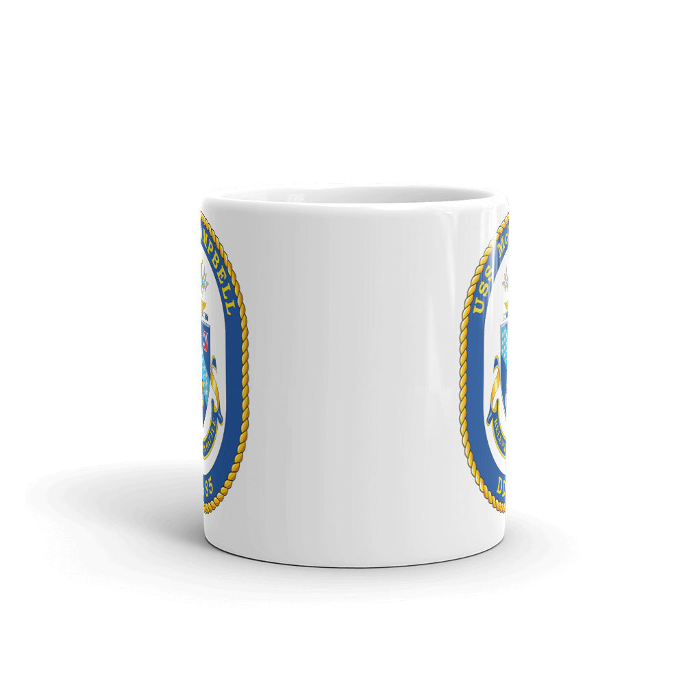 USS McCampbell (DDG-85) Ship's Crest Mug