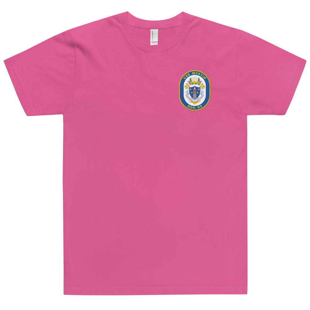 USS Mustin (DDG-89) Ship's Crest Shirt