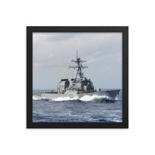 Load image into Gallery viewer, USS Curtis Wilbur (DDG-54) Framed Ship Photo