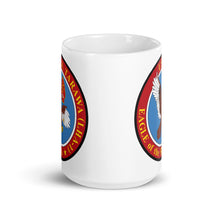 Load image into Gallery viewer, USS Tarawa (LHA-1) Circle Ship&#39;s Crest Mug