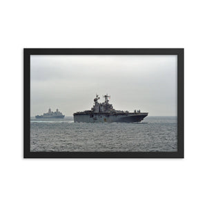 USS Peleliu (LHA-5) Framed Ship Photo