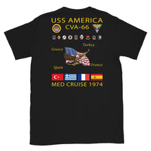 Load image into Gallery viewer, USS America (CVA-66) 1974 Cruise Shirt