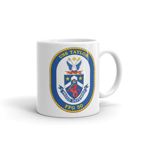 USS Taylor (FFG-50) Ship's Crest Mug