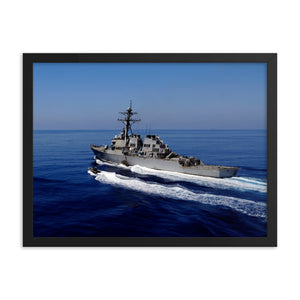 USS Barry (DDG-52) Framed Ship Photo