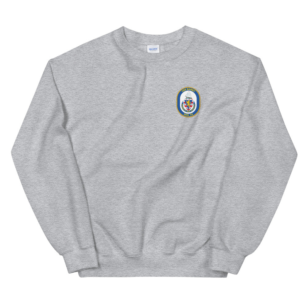USS Barry (DDG-52) Ship's Crest Sweatshirt