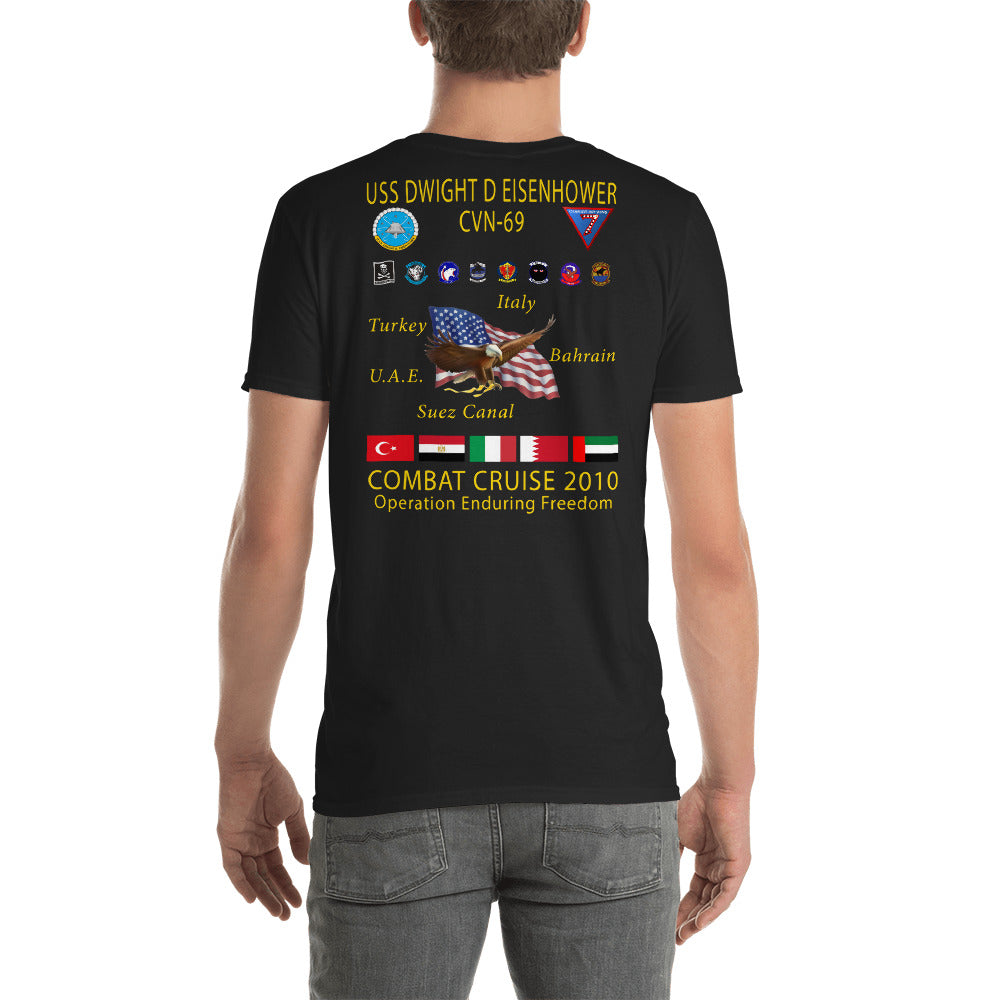 USS Dwight D. Eisenhower (CVN-69) 2010 Cruise Shirt