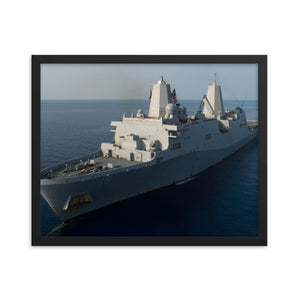 USS New Orleans (LPD-18) Framed Ship Photo