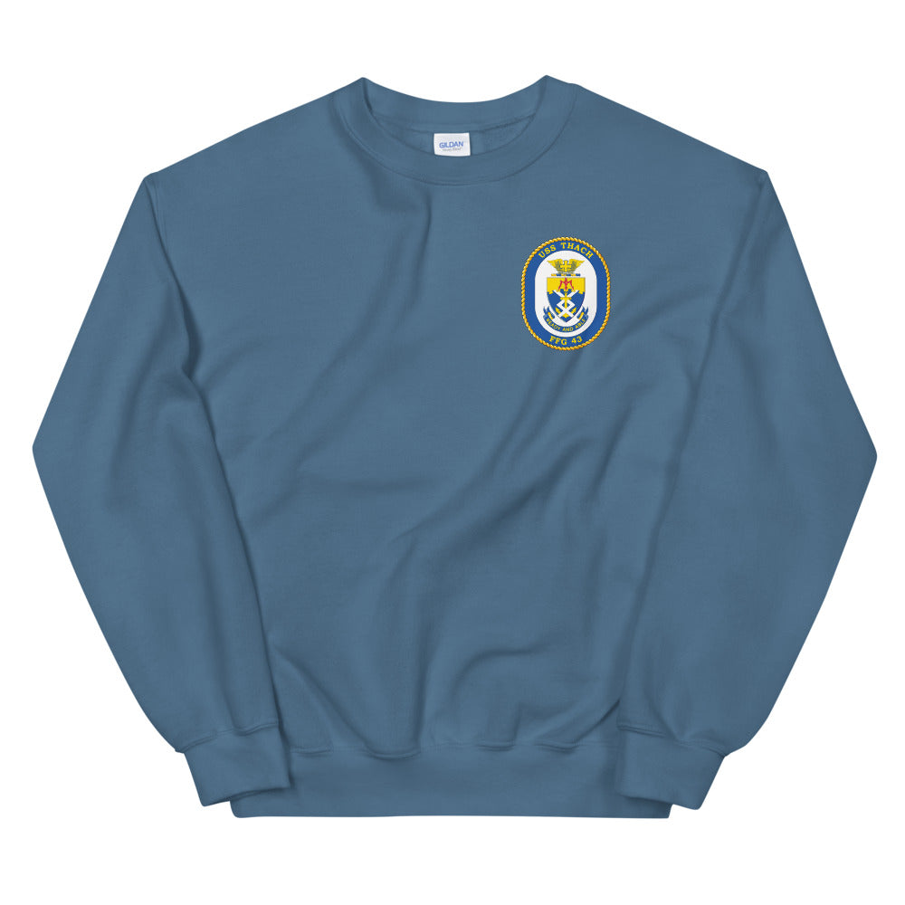 USS Thach (FFG-43) Ship's Crest Sweatshirt