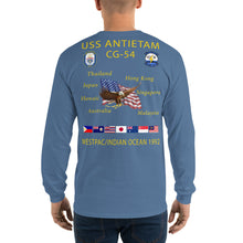 Load image into Gallery viewer, USS Antietam (CG-54) 1992 Long Sleeve Cruise Shirt