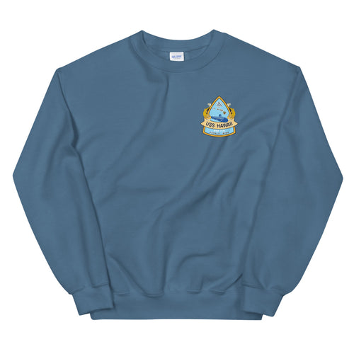 USS Hawaii (SSN-776) Ship's Crest Sweatshirt