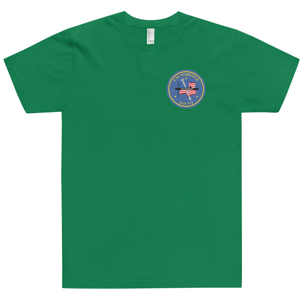 USS Norfolk (SSN-714) Ship's Crest Shirt
