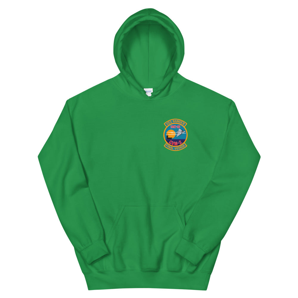 USS Ranger (CV-61) '92-'93 Final Voyage Hoodie