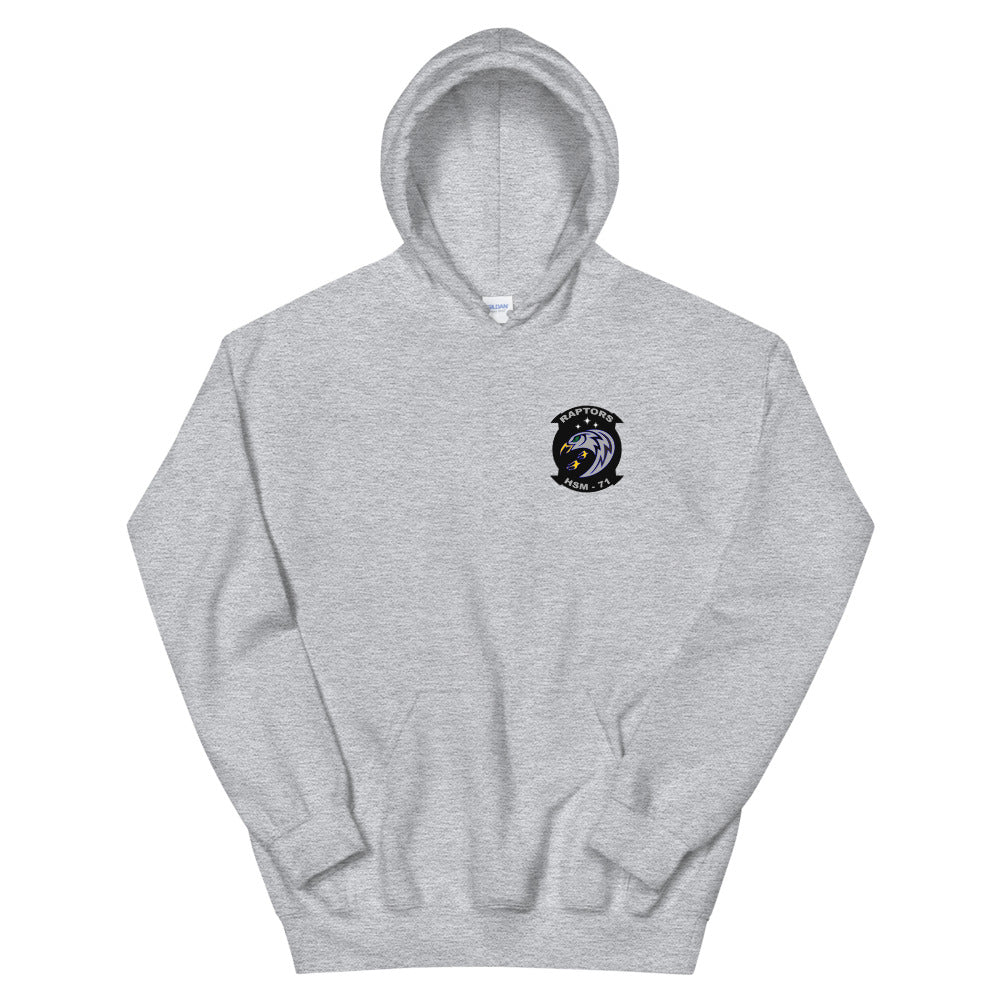 HSM-71 Raptors Squadron Crest Hoodie