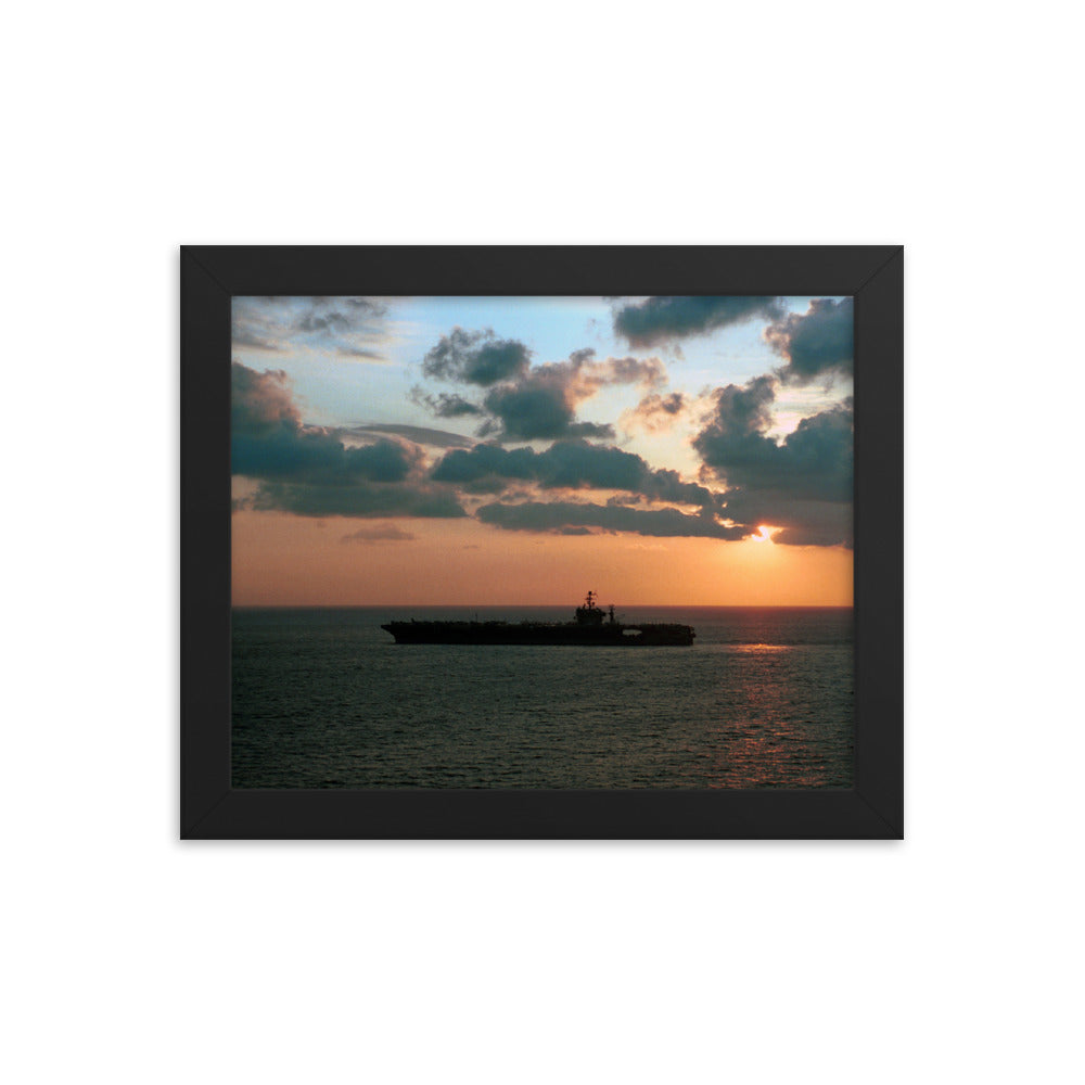 USS George Washington (CVN-73) Framed Ship Photo
