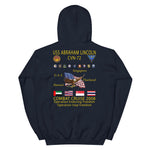 USS Abraham Lincoln (CVN-72) 2008 Cruise Hoodie
