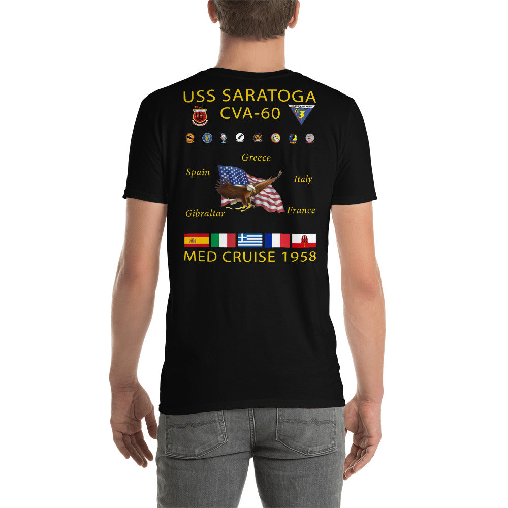 USS Saratoga (CVA-60) 1958 Cruise Shirt