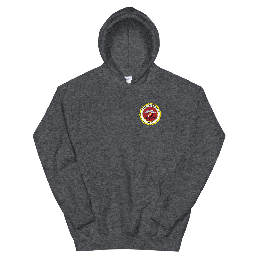 USS Samuel Gompers (AD-37) Ship's Crest Hoodie