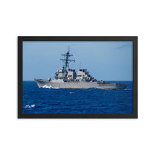 Load image into Gallery viewer, USS Curtis Wilbur (DDG-54) Framed Ship Photo