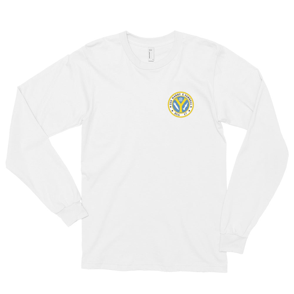USS Harry E. Yarnell (DLG-17) Ship's Crest Long Sleeve Shirt