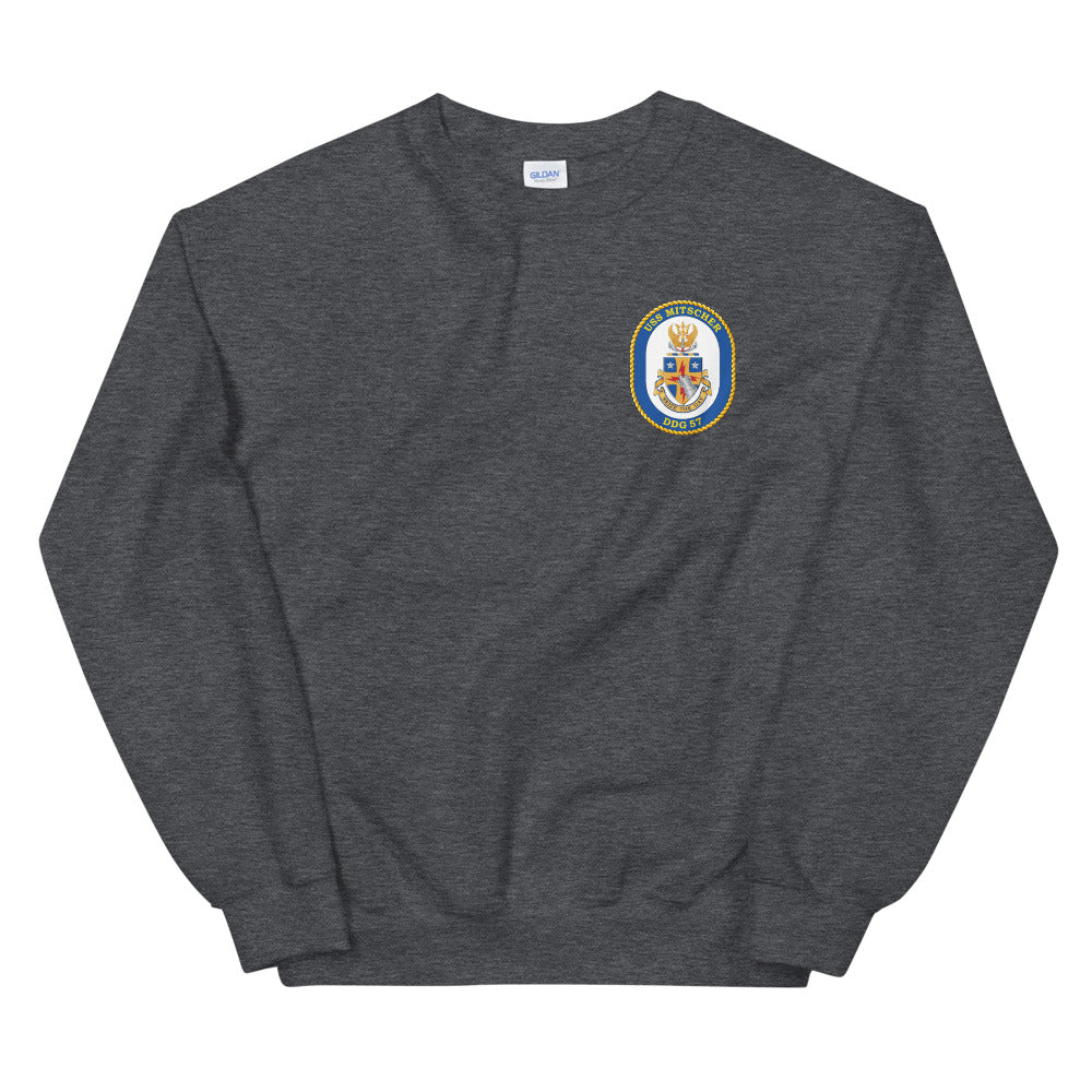 USS Mitscher (DDG-57) Ship's Crest Sweatshirt