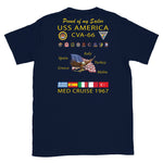 USS America (CVA-66) 1967 Cruise Shirt - FAMILY