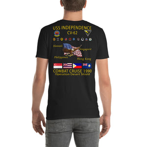 USS Independence (CV-62) 1990 Cruise Shirt