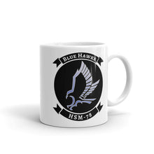 Load image into Gallery viewer, HSM-78 Blue Hawks Squadron Crest Mug