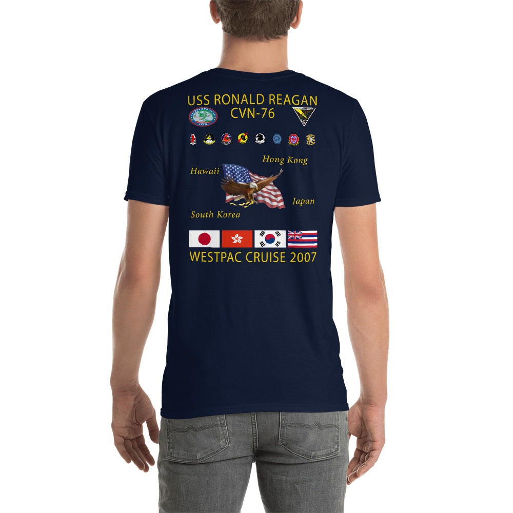 USS Ronald Reagan (CVN-76) 2007 Cruise Shirt