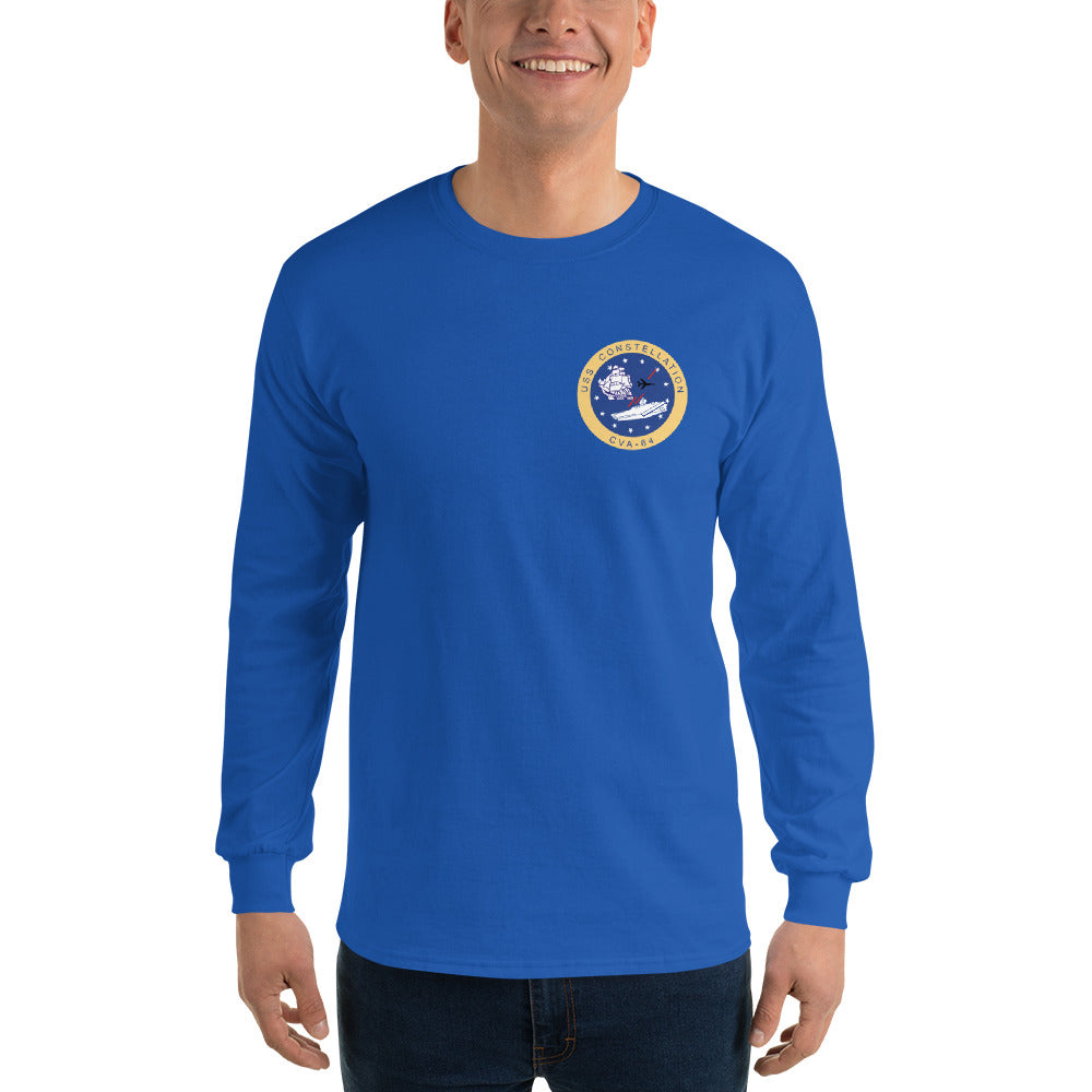 USS Constellation (CVA-64) 1968-69 Long Sleeve Cruise Shirt