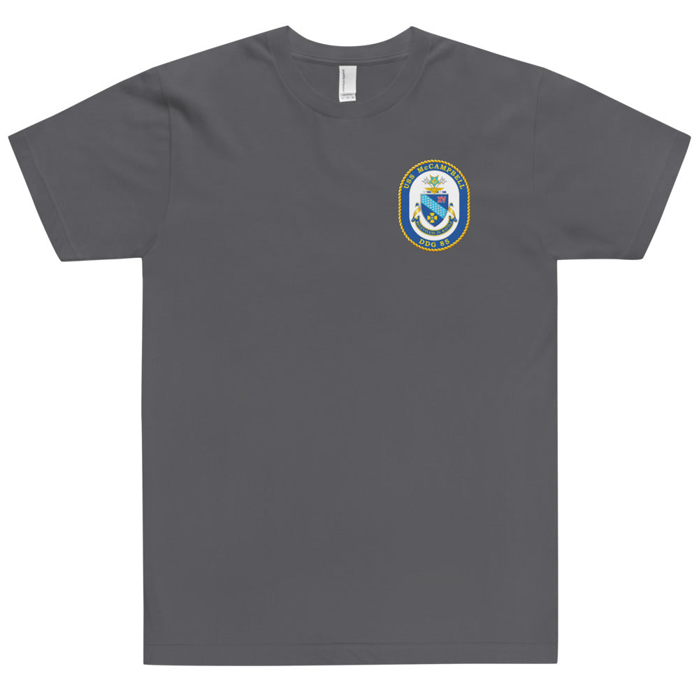 USS McCampbell (DDG-85) Ship's Crest Shirt