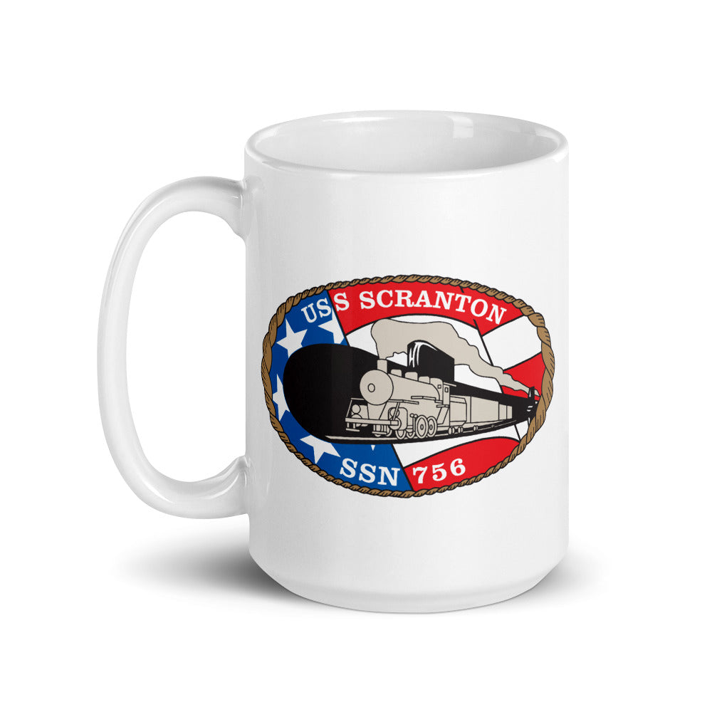 USS Scranton (SSN-756) Ship's Crest Mug