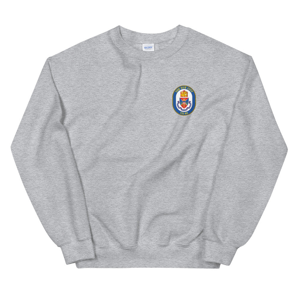 USS Hue City (CG-66) Ship's Crest Sweatshirt