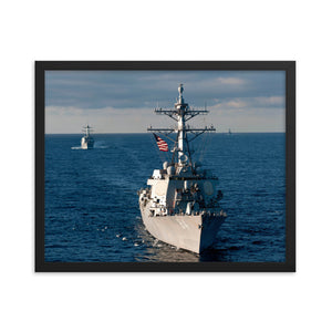 USS Bulkeley (DDG-84) Framed Ship Photo