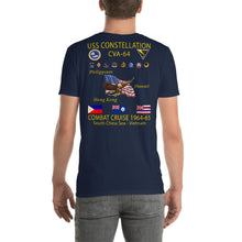 Load image into Gallery viewer, USS Constellation (CVA-64) 1964-65 Cruise Shirt