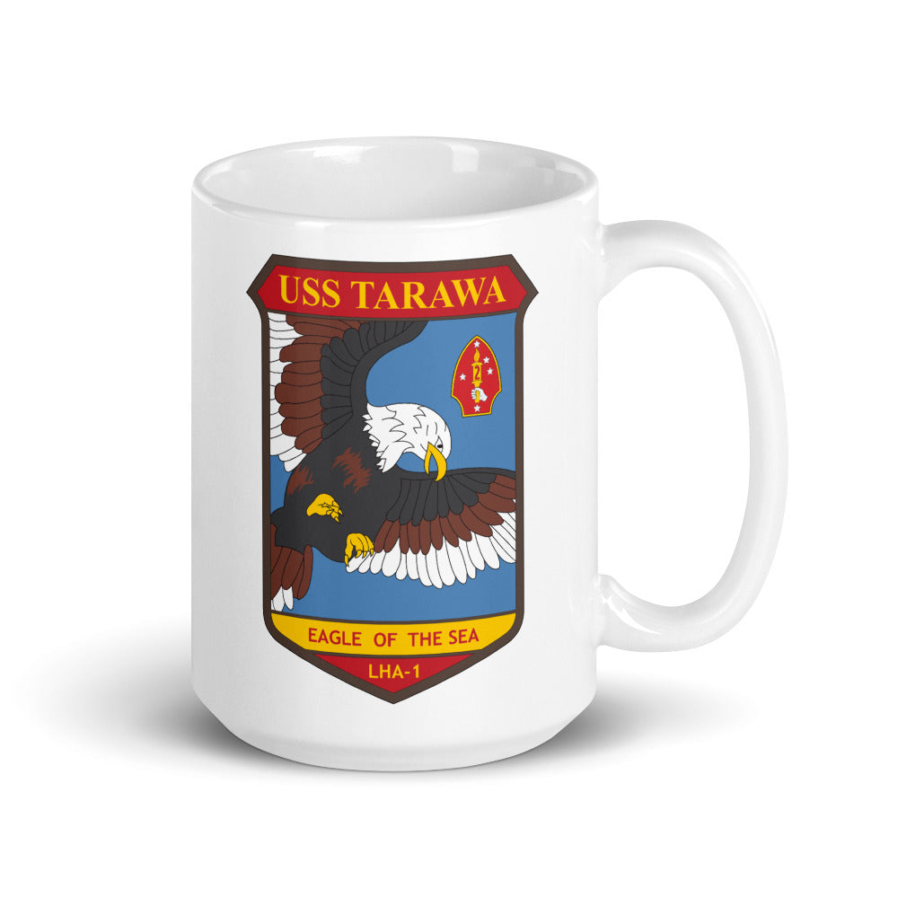 USS Tarawa (LHA-1) Ship's Crest Mug