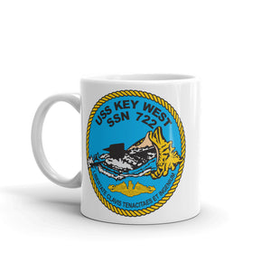 USS Key West (SSN-722) Ship's Crest Mug