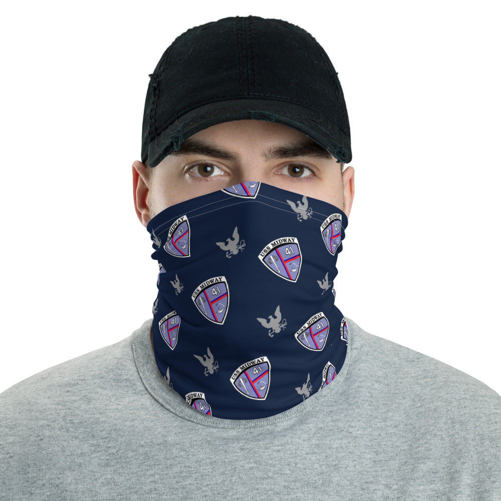 USS Midway (CV-41) w/ Eagle Neck Gaiter