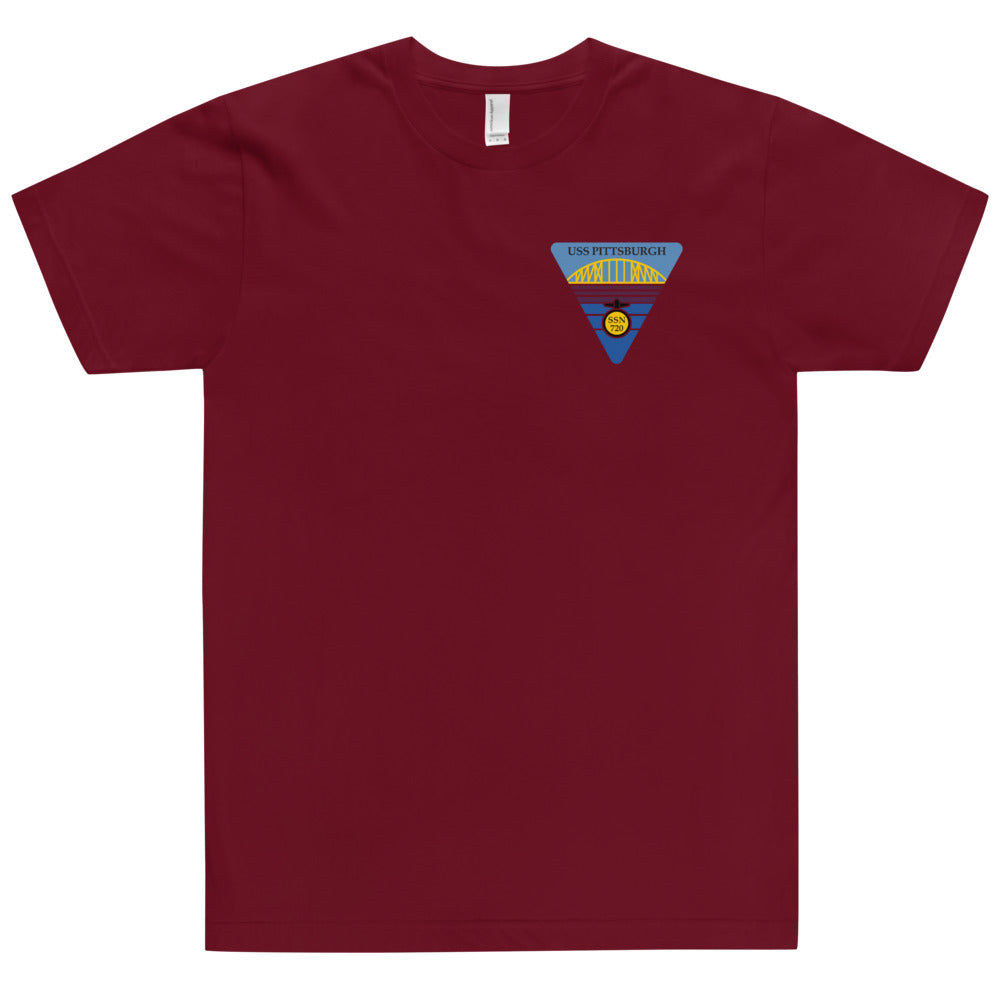 USS Pittsburgh (SSN-720) Ship's Crest Shirt