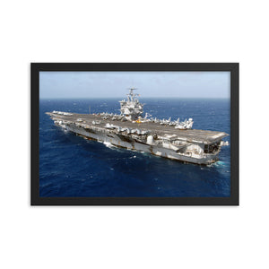 USS Enterprise (CVN-65) Framed Ship Photo