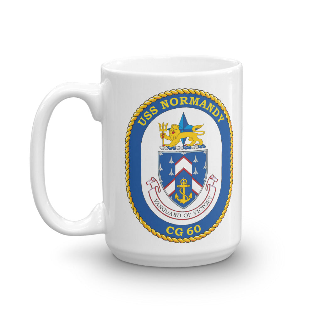 USS Normandy (CG-60) Ship's Crest Mug
