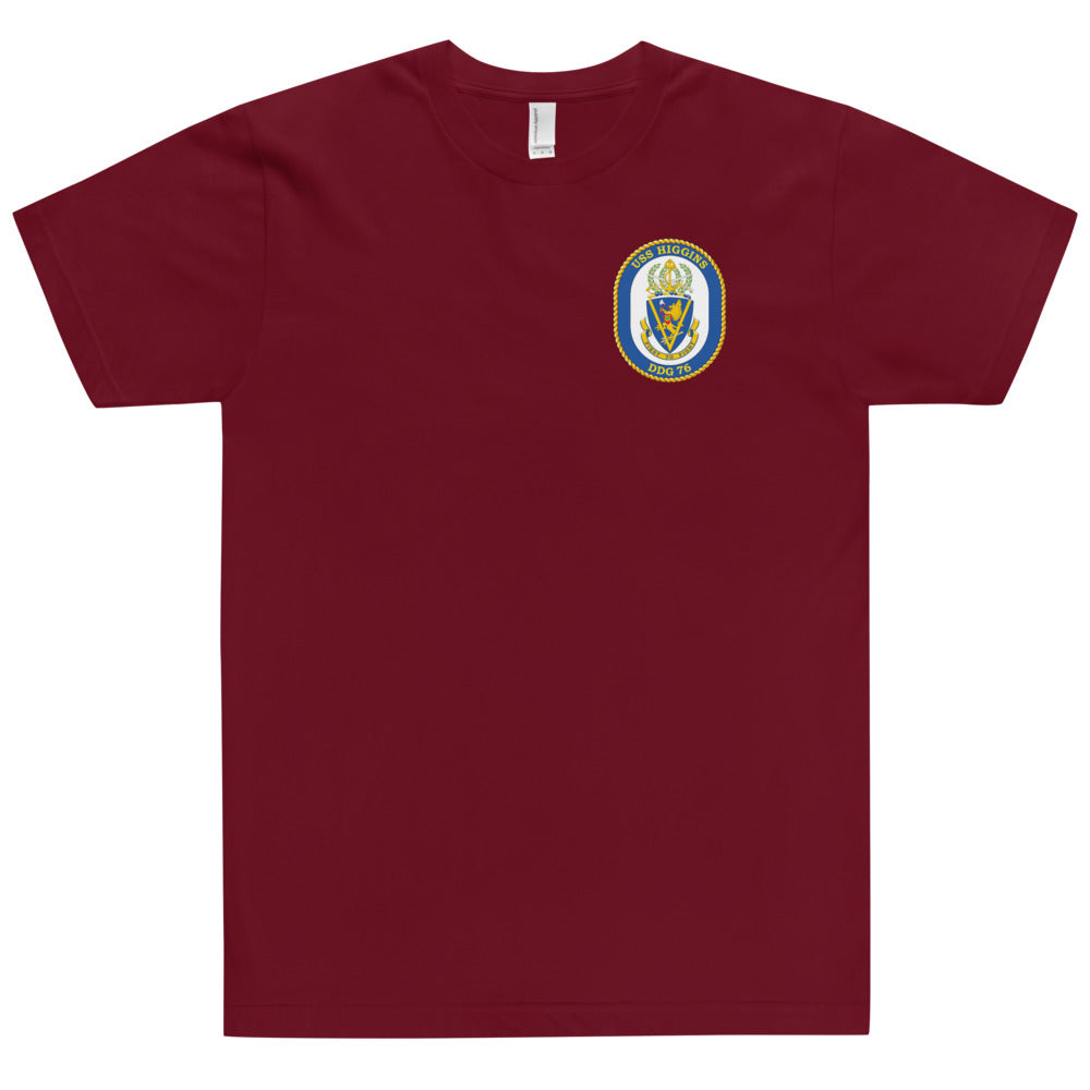 USS Higgins (DDG-76) Ship's Crest Shirt