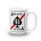 VFA-41 Black Aces Squadron Crest Mug
