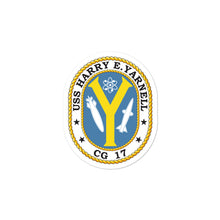 Load image into Gallery viewer, USS Harry E. Yarnell (CG-17) Ship&#39;s Crest Vinyl Sticker